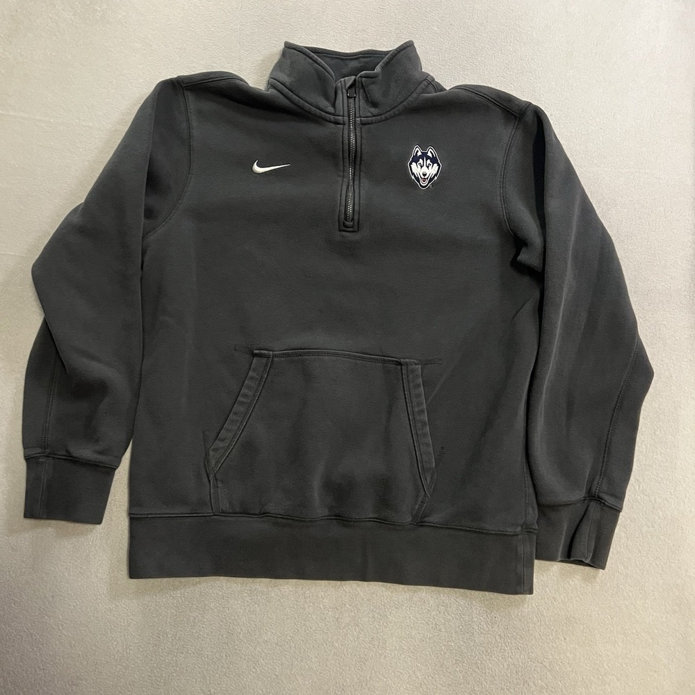 Minnesota Timberwolves Nike 1/4 Zip Pullover Fleece Jacket Men's Size Large Gray